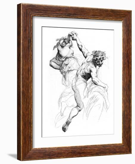 Study for the Triumph of Flora, C1880-1882-Alexandre Cabanel-Framed Giclee Print