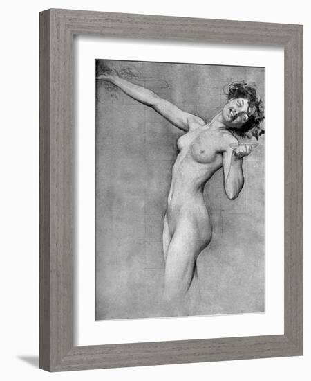 Study for the Vintage Morn, 1899-Herbert James Draper-Framed Giclee Print