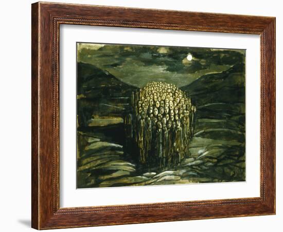 Study for "Waiting for the Day", 1979-Evelyn Williams-Framed Giclee Print