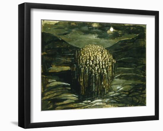 Study for "Waiting for the Day", 1979-Evelyn Williams-Framed Giclee Print
