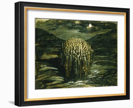 Study for "Waiting for the Day", 1979-Evelyn Williams-Framed Giclee Print