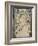 Study for 'Zodiac', 1896-Alphonse Mucha-Framed Giclee Print