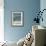 Study in Light Blue-Marta Wiley-Framed Art Print displayed on a wall