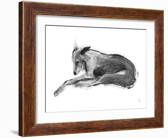 Study in Motion - Relax-Manny Woodard-Framed Giclee Print