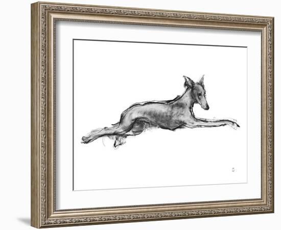 Study in Motion - Stretch-Manny Woodard-Framed Giclee Print