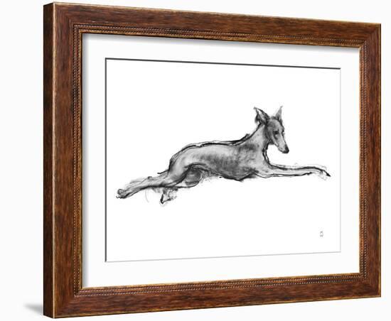 Study in Motion - Stretch-Manny Woodard-Framed Giclee Print