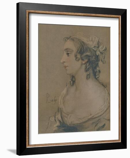 'Study in Pastel', 17th century-Peter Lely-Framed Giclee Print