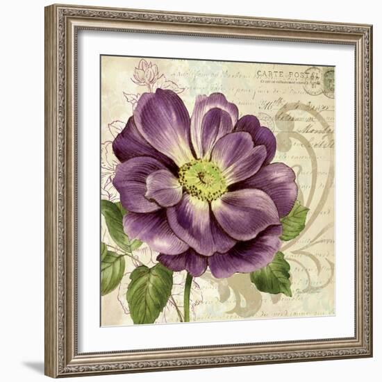 Study in Purple I-Pamela Gladding-Framed Art Print