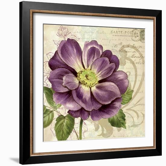 Study in Purple I-Pamela Gladding-Framed Art Print