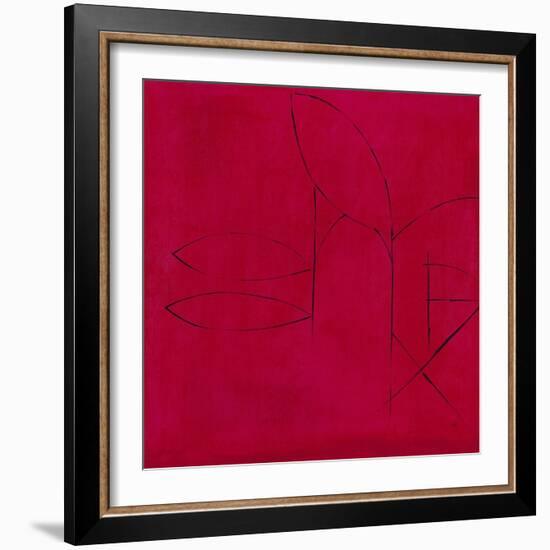 Study in Scarlet I-Brent Abe-Framed Giclee Print