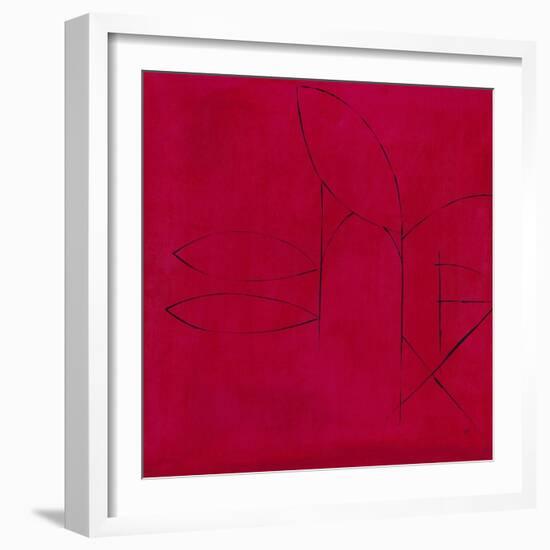 Study in Scarlet I-Brent Abe-Framed Giclee Print