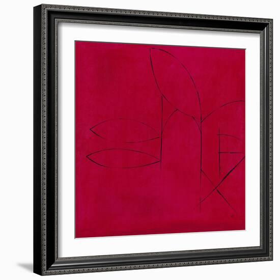 Study in Scarlet I-Brent Abe-Framed Giclee Print