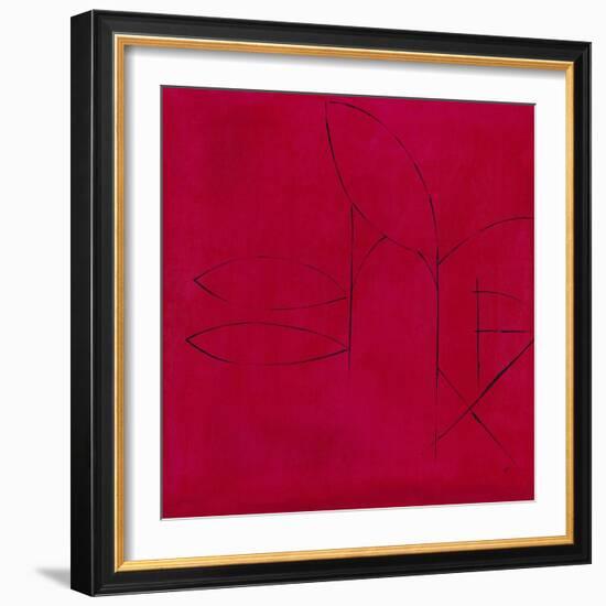 Study in Scarlet I-Brent Abe-Framed Giclee Print