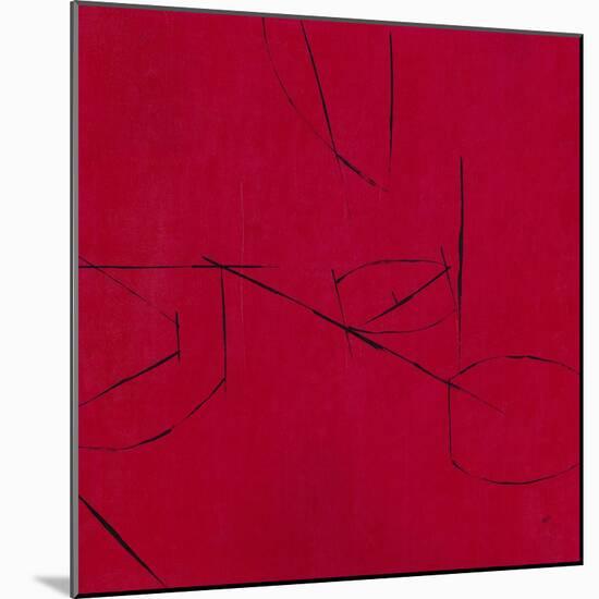 Study in Scarlet II-Brent Abe-Mounted Giclee Print