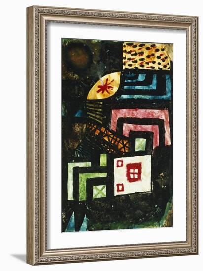 Study in Stone; Studie Im Stein-Paul Klee-Framed Giclee Print