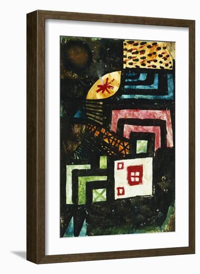 Study in Stone; Studie Im Stein-Paul Klee-Framed Giclee Print