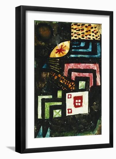 Study in Stone; Studie Im Stein-Paul Klee-Framed Giclee Print