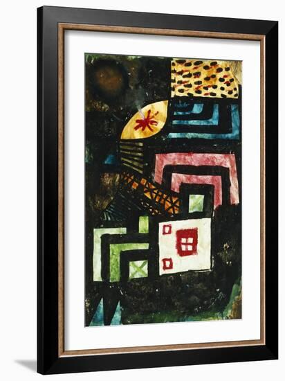 Study in Stone; Studie Im Stein-Paul Klee-Framed Giclee Print