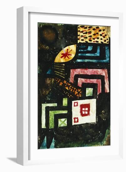 Study in Stone; Studie Im Stein-Paul Klee-Framed Giclee Print