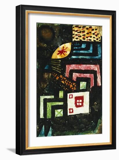 Study in Stone; Studie Im Stein-Paul Klee-Framed Giclee Print