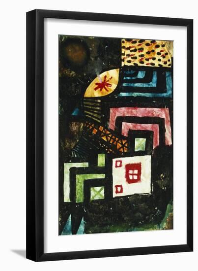 Study in Stone; Studie Im Stein-Paul Klee-Framed Giclee Print