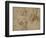 Study of a Back and Shoulder-Michelangelo Buonarroti-Framed Giclee Print