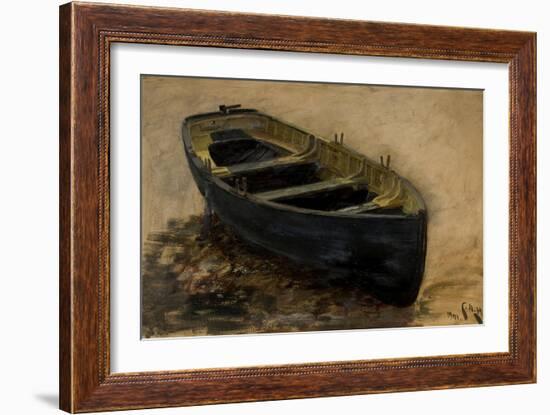 Study of a Boat, 1901-Charles Napier Hemy-Framed Giclee Print