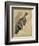 Study of a Cat (W/C on Paper)-Gwen John-Framed Giclee Print