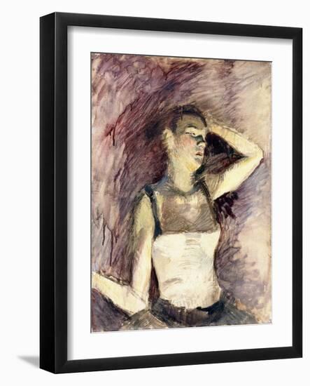 Study of a Dancer, 1888-Henri de Toulouse-Lautrec-Framed Giclee Print