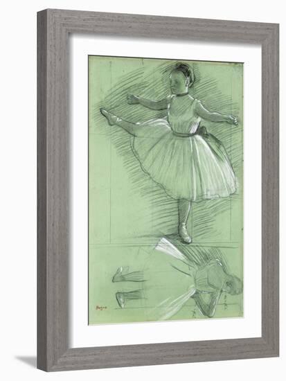 Study of a Dancer-Edgar Degas-Framed Giclee Print