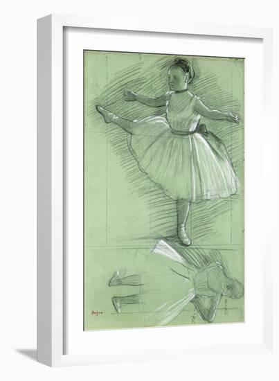 Study of a Dancer-Edgar Degas-Framed Giclee Print