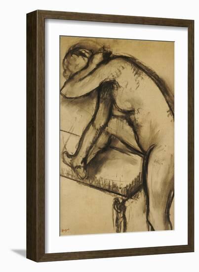 Study of a Dancer-Edgar Degas-Framed Giclee Print