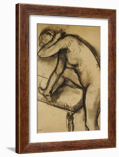 Study of a Dancer-Edgar Degas-Framed Giclee Print