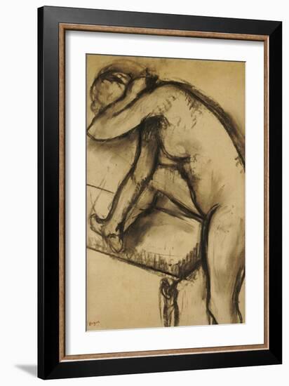 Study of a Dancer-Edgar Degas-Framed Giclee Print