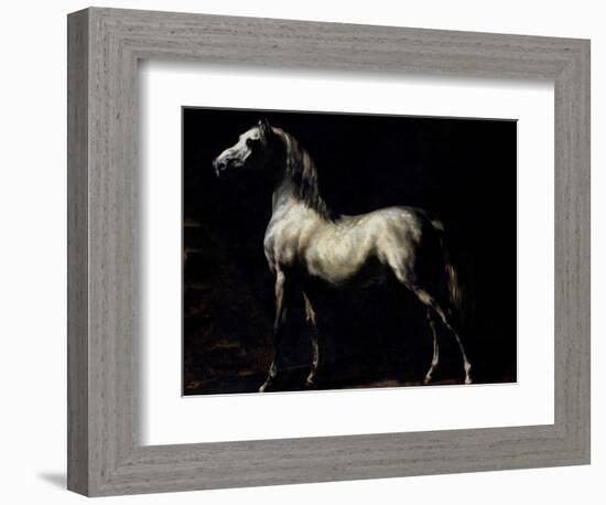 Study of a Dapple Grey-Théodore Géricault-Framed Giclee Print