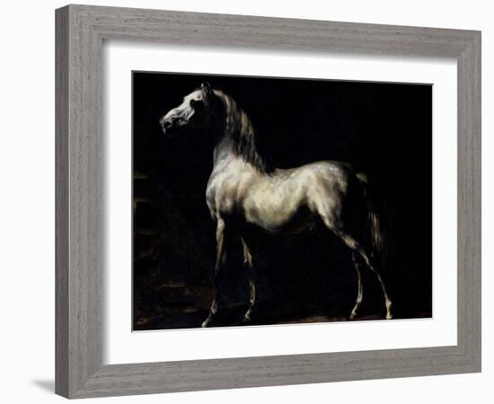 Study of a Dapple Grey-Théodore Géricault-Framed Giclee Print