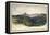 Study of a Distant Range of Mountains, 1860-William Dyce-Framed Premier Image Canvas