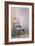 Study of a Dog on a Chair-William Henry Hunt-Framed Giclee Print