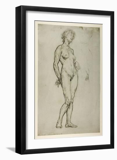 Study of a Female Figure, 1898-Sir William Orpen-Framed Giclee Print