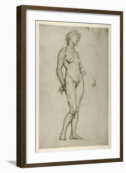 Study of a Female Figure, 1898-Sir William Orpen-Framed Giclee Print