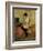 Study of a Female Nude on a Couch-Henri de Toulouse-Lautrec-Framed Giclee Print