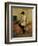 Study of a Female Nude on a Couch-Henri de Toulouse-Lautrec-Framed Giclee Print