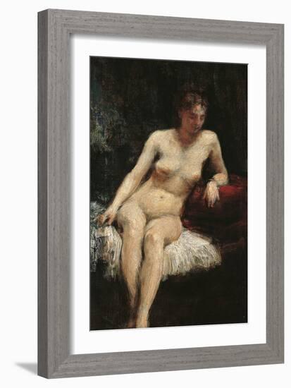 Study of a Female Nude-Henri Fantin-Latour-Framed Giclee Print