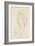 Study of a Female Nude-Eric Gill-Framed Giclee Print