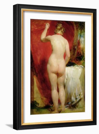 Study of a Female Nude-William Etty-Framed Giclee Print