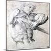 Study of a Figure, C1575-1619-Lodovico Carracci-Mounted Giclee Print