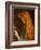 Study of a Girl's Head, 1880-86 (Oil on Canvas)-Arthur Hughes-Framed Giclee Print