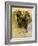 Study of a Gurkha of the Indian Army, 1830-Eugene Delacroix-Framed Giclee Print