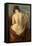 Study of a Half-Nude Figure (Oil on Canvas)-William Etty-Framed Premier Image Canvas