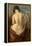 Study of a Half-Nude Figure (Oil on Canvas)-William Etty-Framed Premier Image Canvas